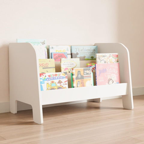 3-Tier Low Montessori Bookshelf - Woodz