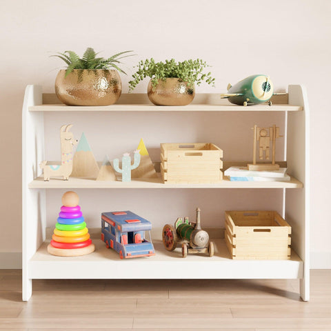 3-Tier Wide Toy Storage - Woodz