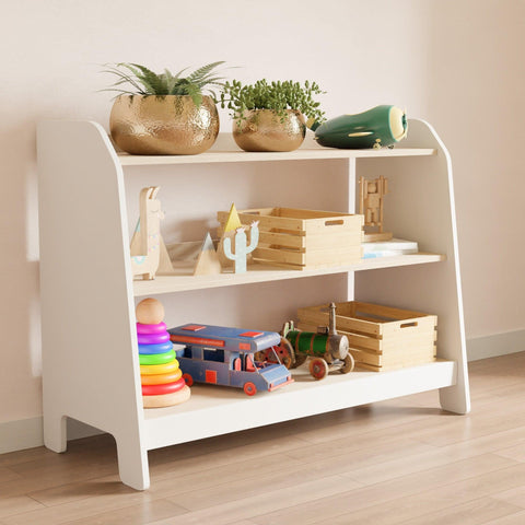 3-Tier Wide Toy Storage - Woodz