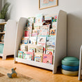 6-Tier Wide Montessori Bookshelf - Woodz