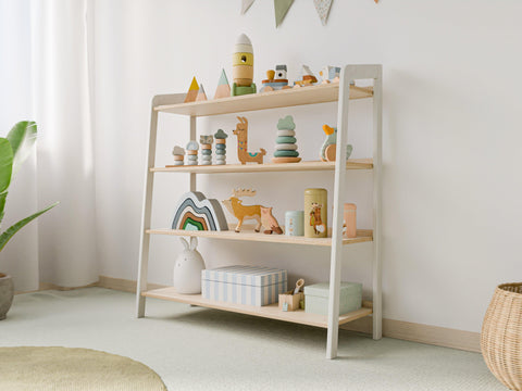 Children's Large Wooden Shelf – Spacious Storage Unit