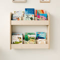 Montessori 2-Tier Wall-Mounted Bookshelf - Woodz