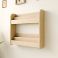 Montessori 2-Tier Wall-Mounted Bookshelf - Woodz