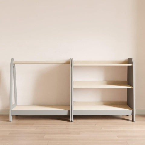 Montessori Clothing Rack & Toy Storage - Woodz