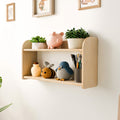 Montessori Wall Shelf — Wooden Wall-Mounted Storage - Woodz