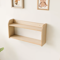 Montessori Wall Shelf — Wooden Wall-Mounted Storage - Woodz