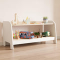 Wide 2-Tier Toy Storage - Woodz